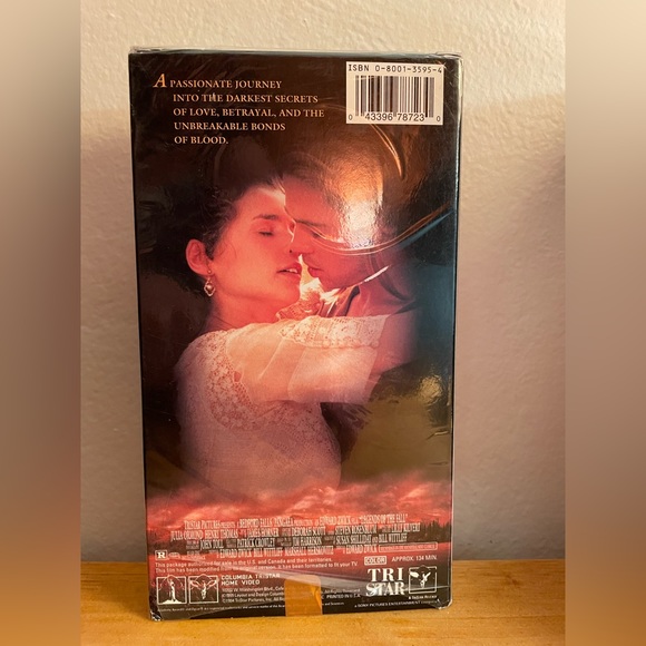 📼 Vintage Legends Of The Fall 1995 Brad Pitt Anthony Hopkins Aidan Quinn VHS 📼 - Picture 5 of 5